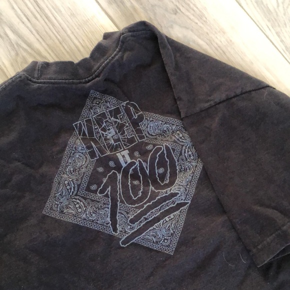 Vintage Looking Keep it 100 Tee - Picture 5 of 5